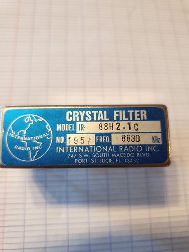 Inrad filter kenwood - filter, ts